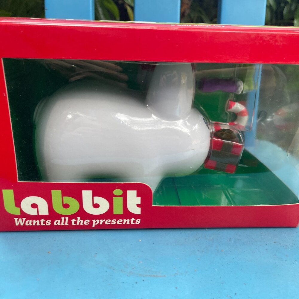 Frank Kozik Kidrobot Labbit Christmas Present Kidrobot Collectible 5" Vinyl